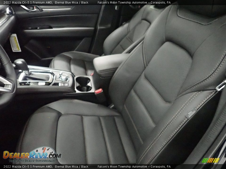 Front Seat of 2022 Mazda CX-5 S Premium AWD Photo #11