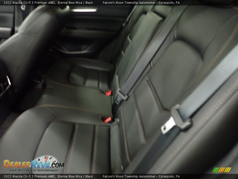 Rear Seat of 2022 Mazda CX-5 S Premium AWD Photo #12
