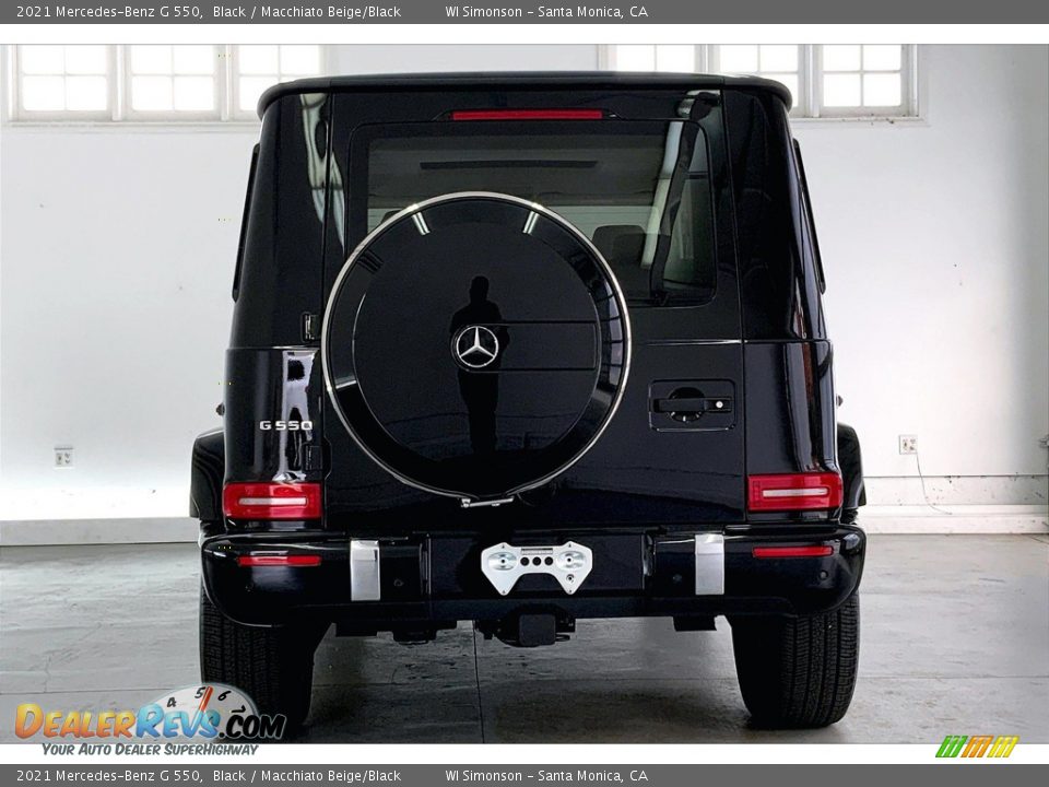 2021 Mercedes-Benz G 550 Black / Macchiato Beige/Black Photo #3