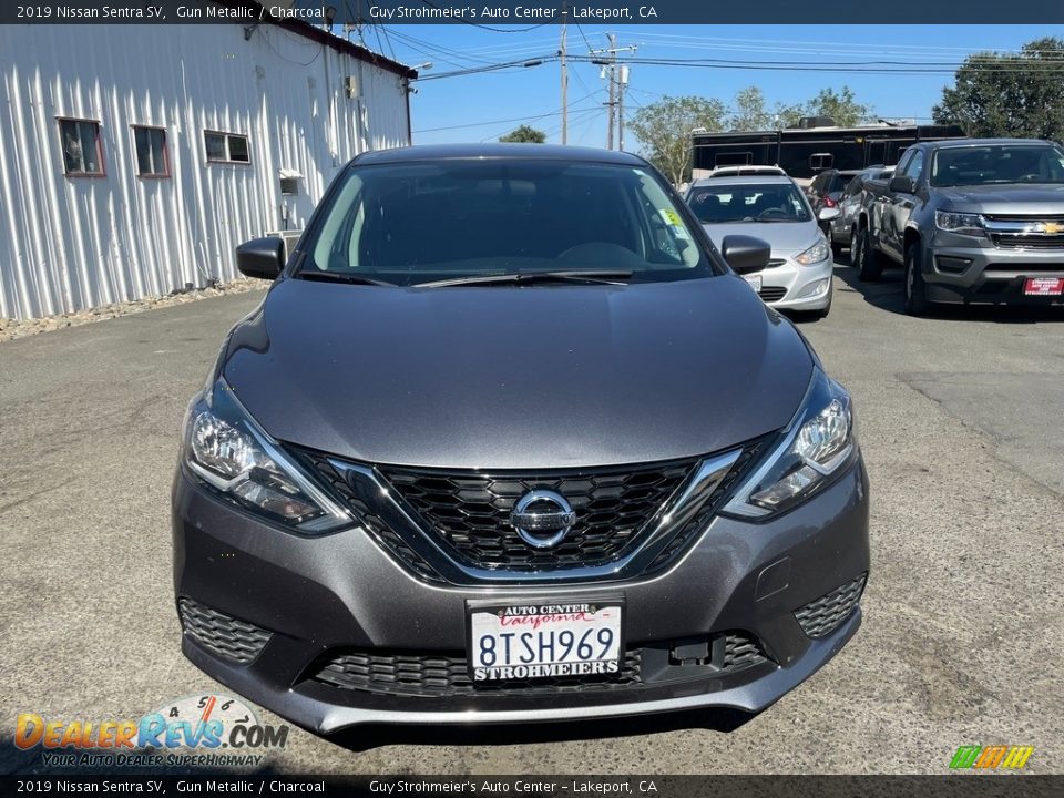 2019 Nissan Sentra SV Gun Metallic / Charcoal Photo #2