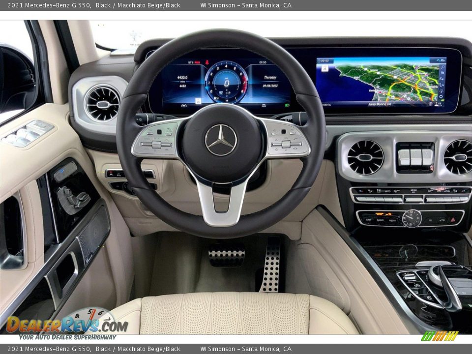 Front Seat of 2021 Mercedes-Benz G 550 Photo #4