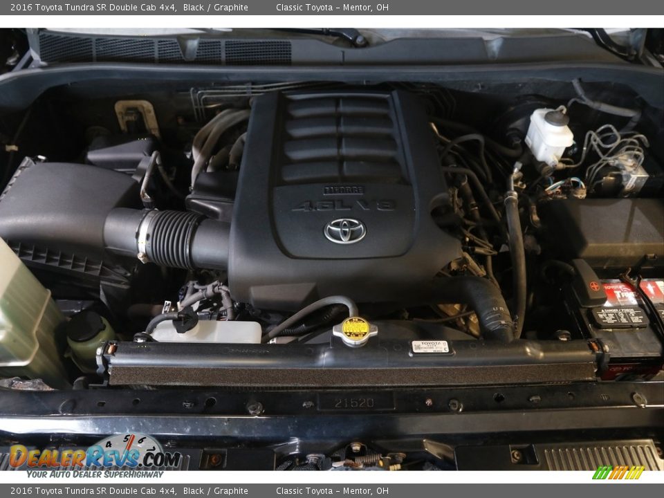 2016 Toyota Tundra SR Double Cab 4x4 4.6 Liter i-Force DOHC 32-Valve VVT-i V8 Engine Photo #21