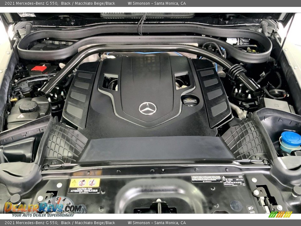 2021 Mercedes-Benz G 550 4.0 Liter DI biturbo DOHC 32-Valve VVT V8 Engine Photo #9