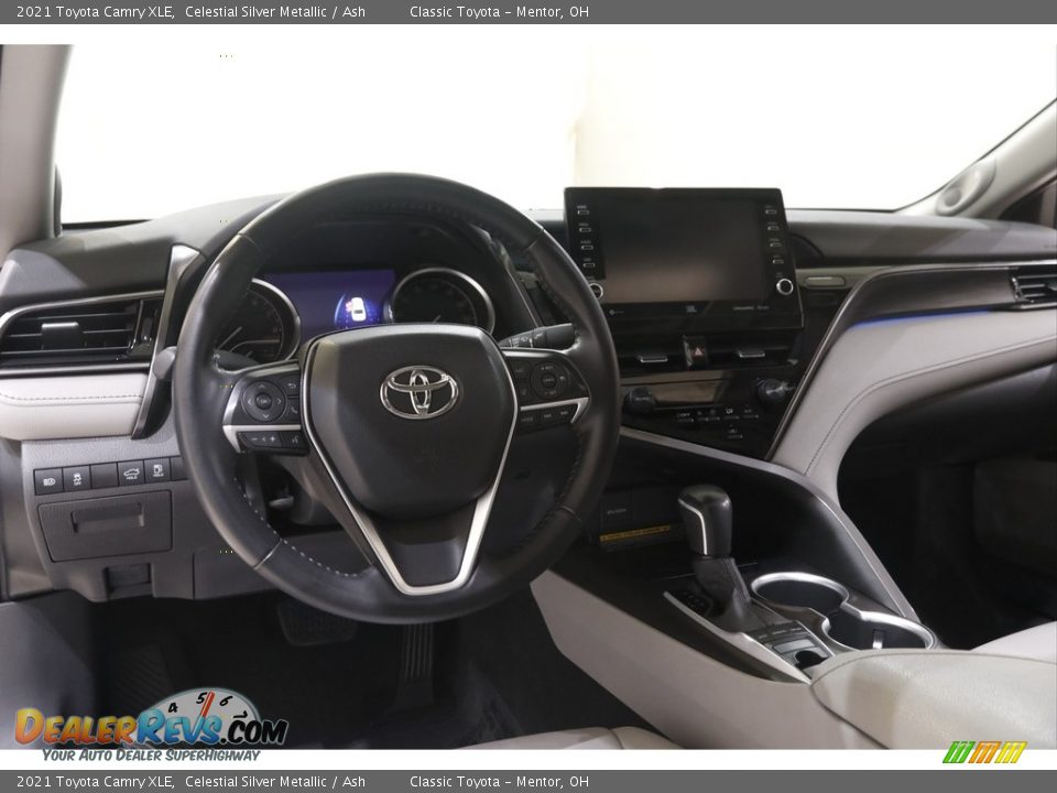 2021 Toyota Camry XLE Celestial Silver Metallic / Ash Photo #6