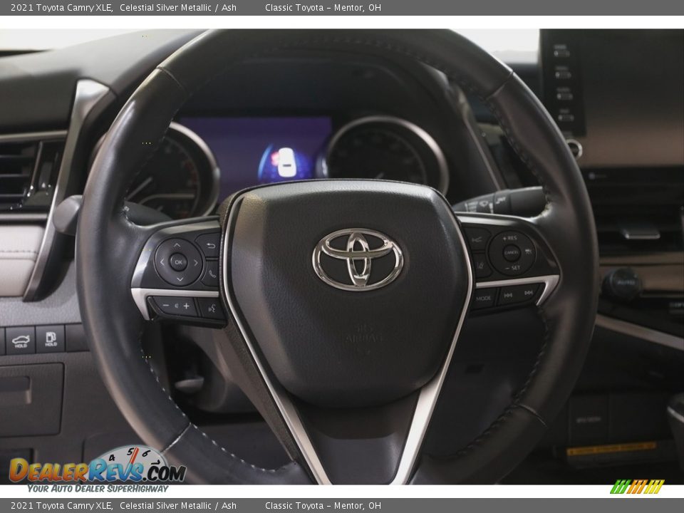 2021 Toyota Camry XLE Celestial Silver Metallic / Ash Photo #7