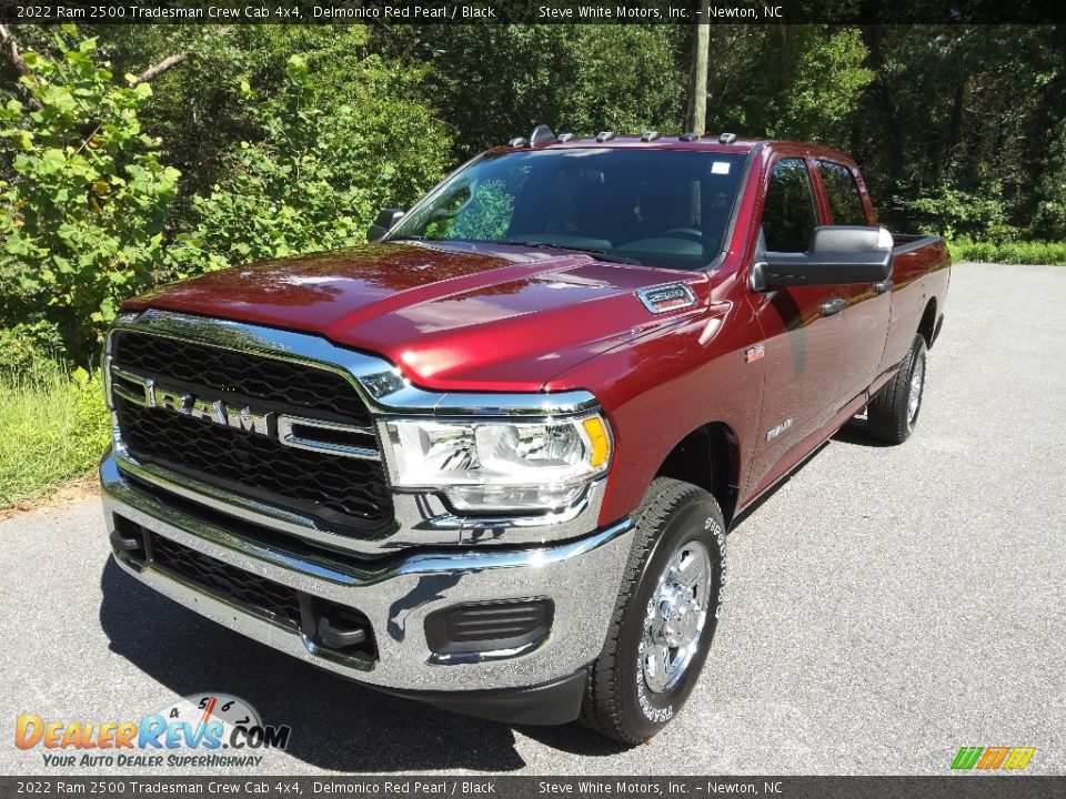 2022 Ram 2500 Tradesman Crew Cab 4x4 Delmonico Red Pearl / Black Photo #2