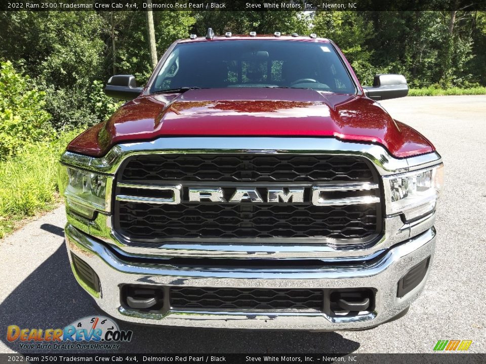 2022 Ram 2500 Tradesman Crew Cab 4x4 Delmonico Red Pearl / Black Photo #3