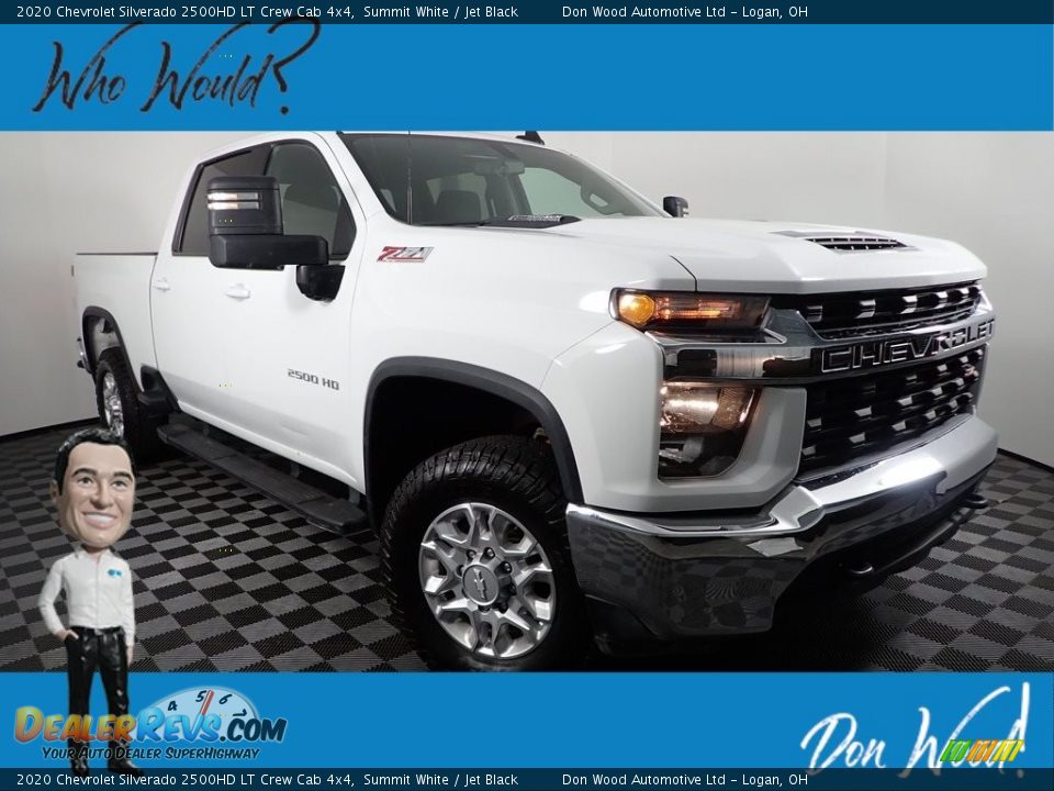 2020 Chevrolet Silverado 2500HD LT Crew Cab 4x4 Summit White / Jet Black Photo #1
