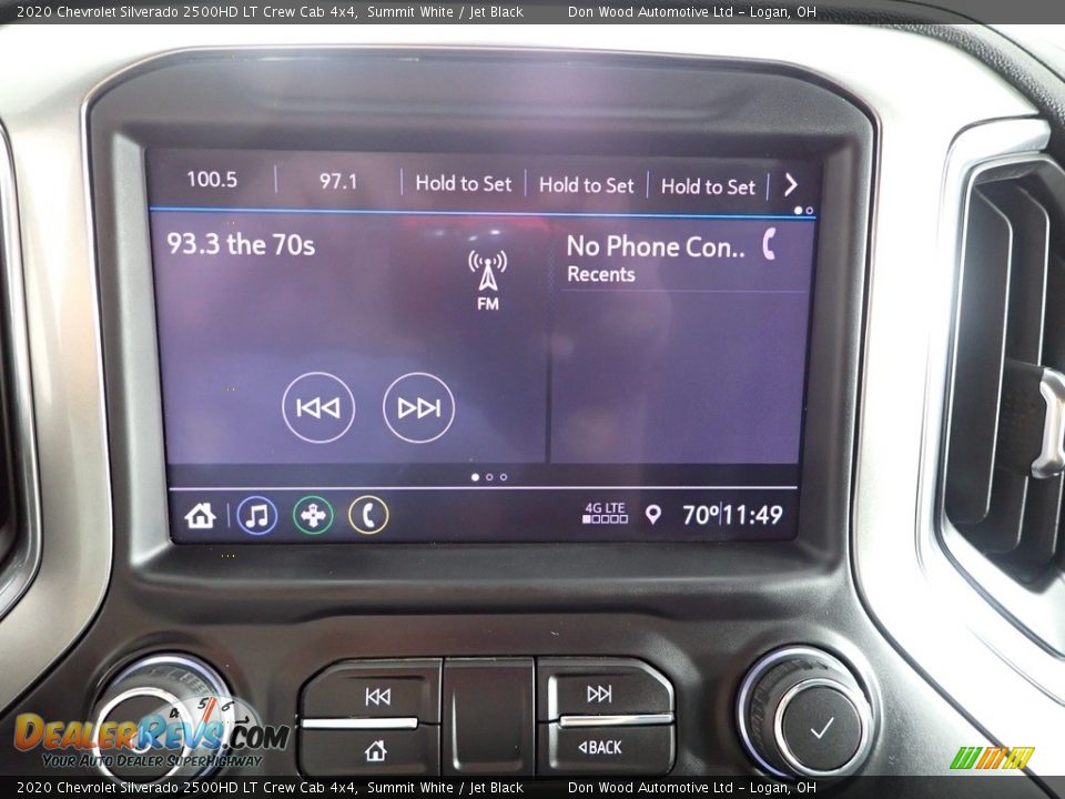 2020 Chevrolet Silverado 2500HD LT Crew Cab 4x4 Summit White / Jet Black Photo #2