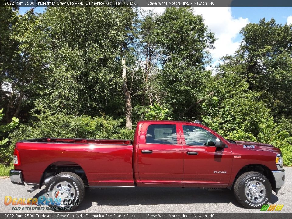 2022 Ram 2500 Tradesman Crew Cab 4x4 Delmonico Red Pearl / Black Photo #5