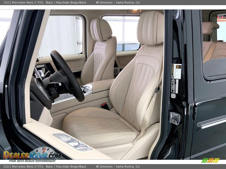 Front Seat of 2021 Mercedes-Benz G 550 Photo #18