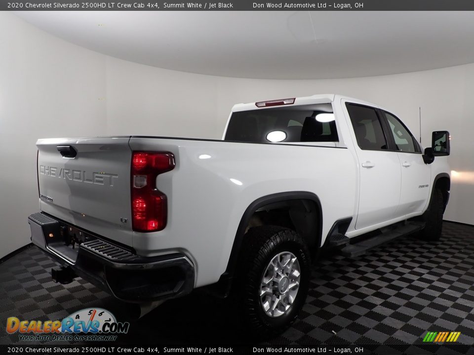 2020 Chevrolet Silverado 2500HD LT Crew Cab 4x4 Summit White / Jet Black Photo #8