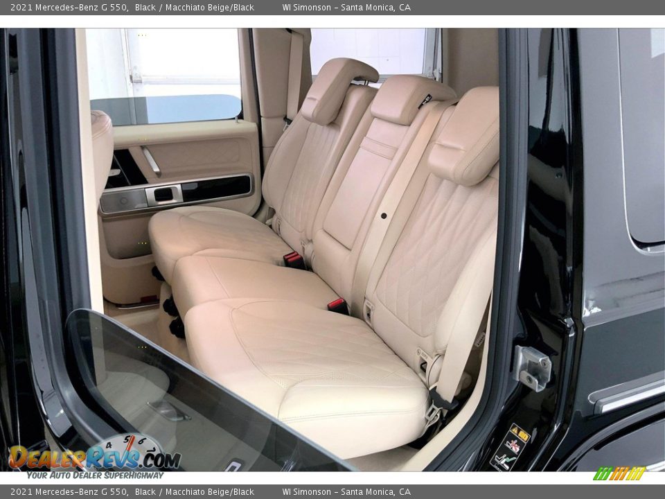 Rear Seat of 2021 Mercedes-Benz G 550 Photo #20