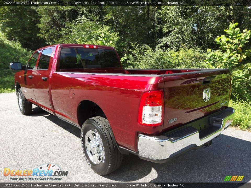 2022 Ram 2500 Tradesman Crew Cab 4x4 Delmonico Red Pearl / Black Photo #10