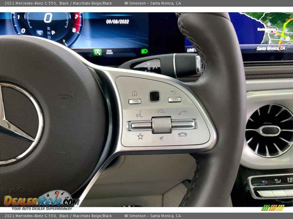 2021 Mercedes-Benz G 550 Steering Wheel Photo #22