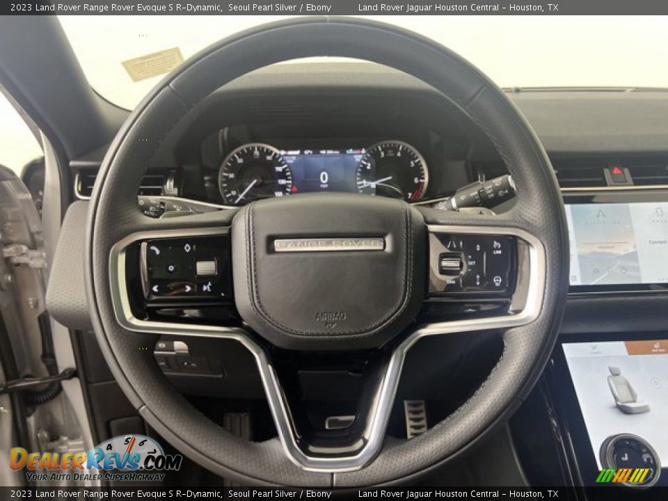 2023 Land Rover Range Rover Evoque S R-Dynamic Steering Wheel Photo #16