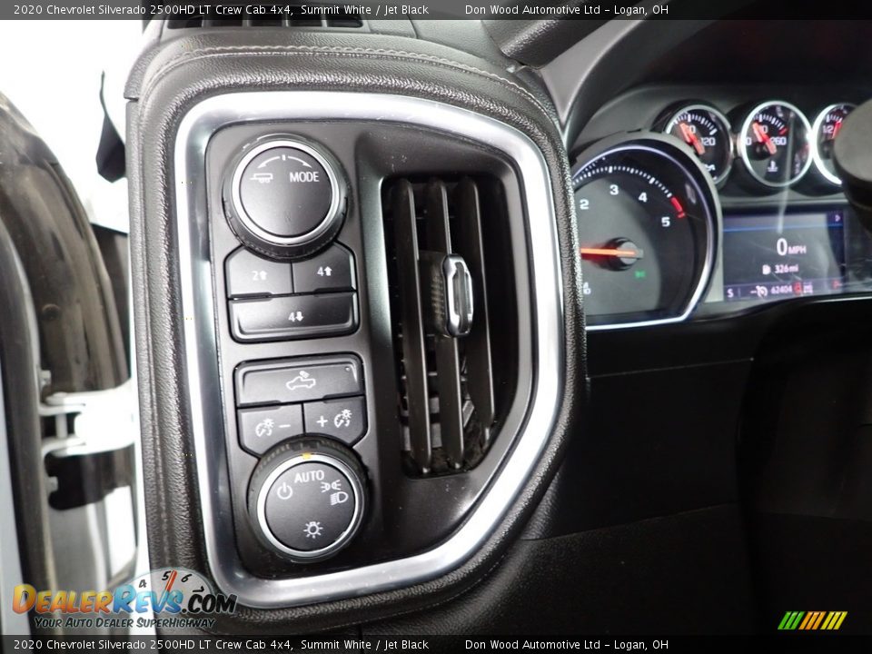 2020 Chevrolet Silverado 2500HD LT Crew Cab 4x4 Summit White / Jet Black Photo #12