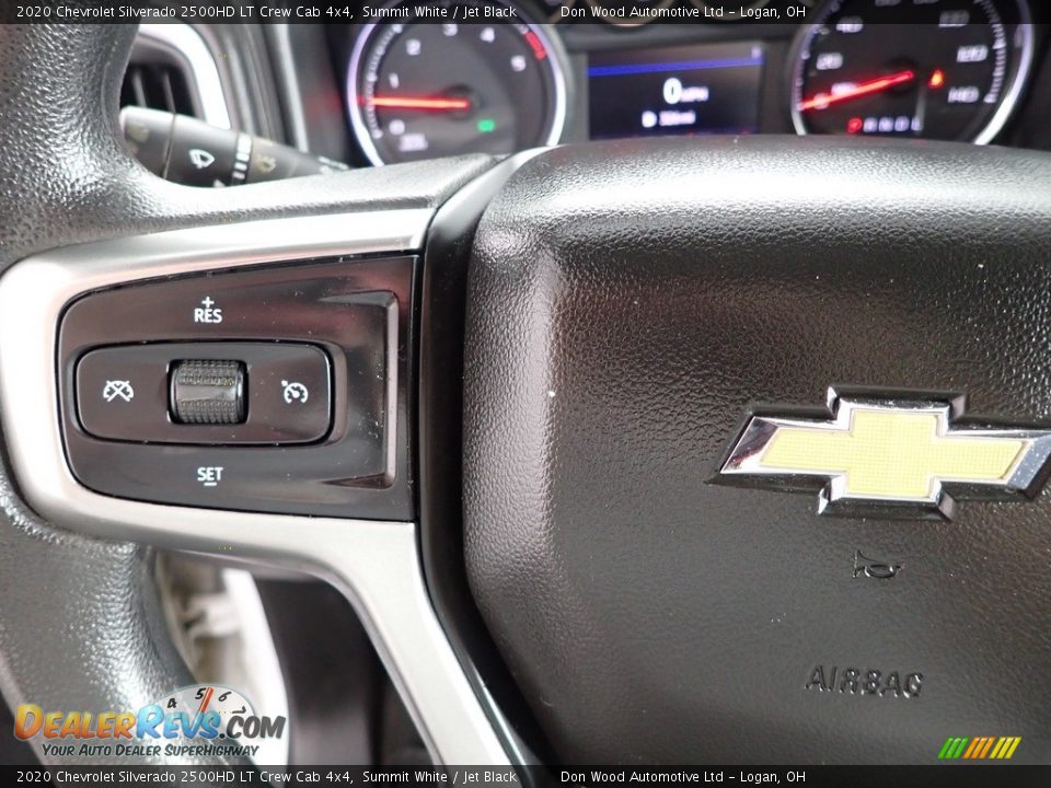 2020 Chevrolet Silverado 2500HD LT Crew Cab 4x4 Summit White / Jet Black Photo #13