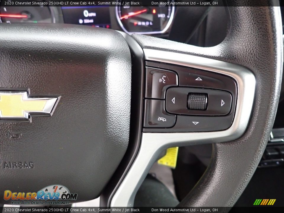 2020 Chevrolet Silverado 2500HD LT Crew Cab 4x4 Summit White / Jet Black Photo #14