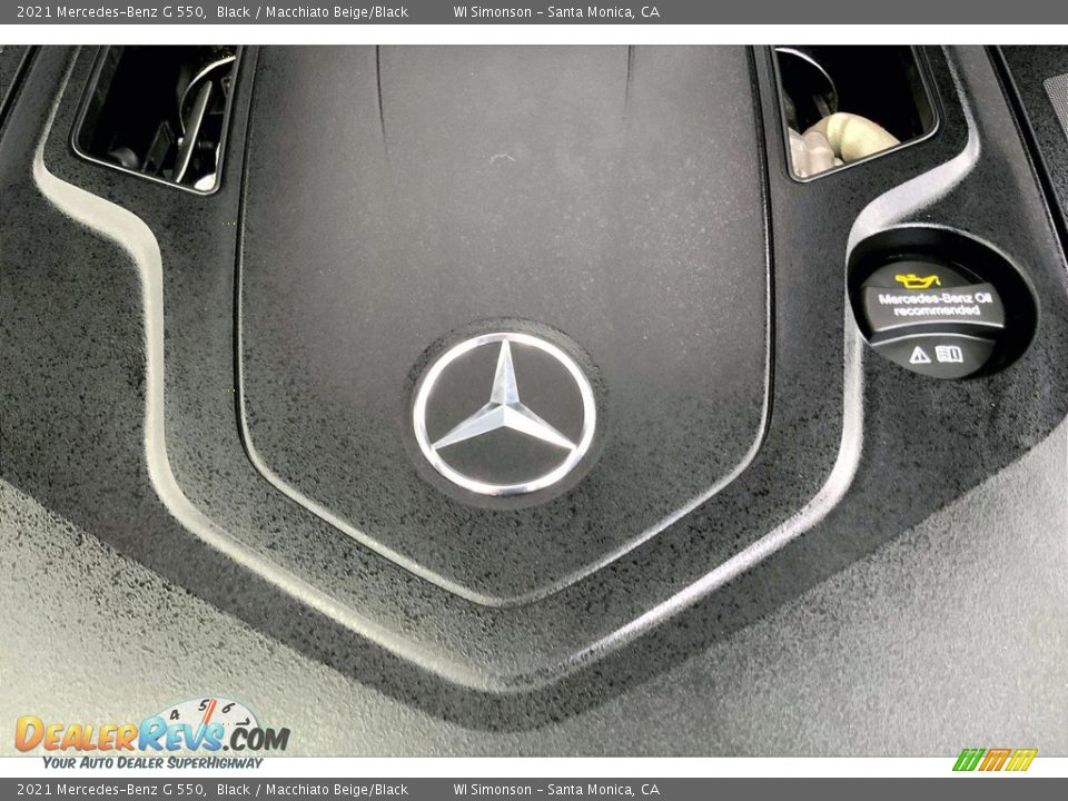 2021 Mercedes-Benz G 550 Black / Macchiato Beige/Black Photo #32