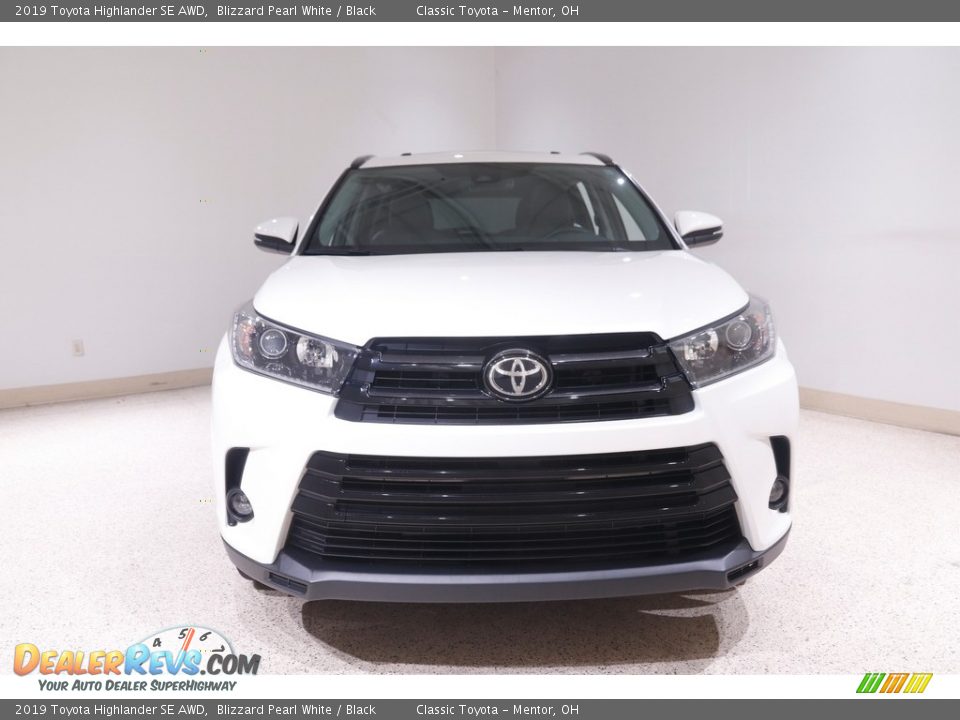 2019 Toyota Highlander SE AWD Blizzard Pearl White / Black Photo #2
