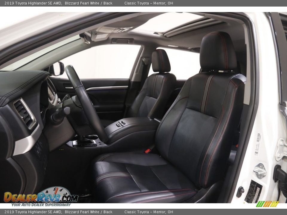 2019 Toyota Highlander SE AWD Blizzard Pearl White / Black Photo #5