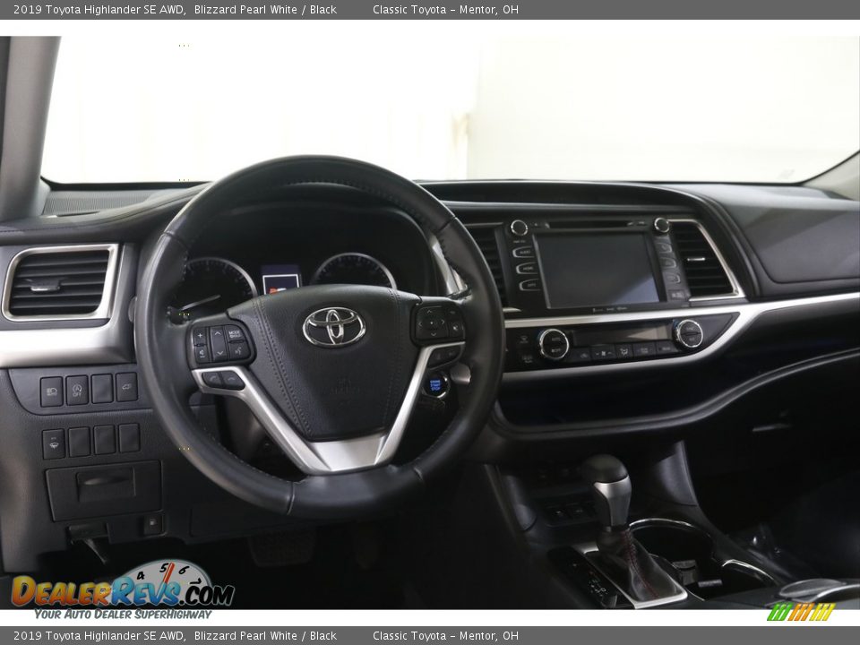 2019 Toyota Highlander SE AWD Blizzard Pearl White / Black Photo #6