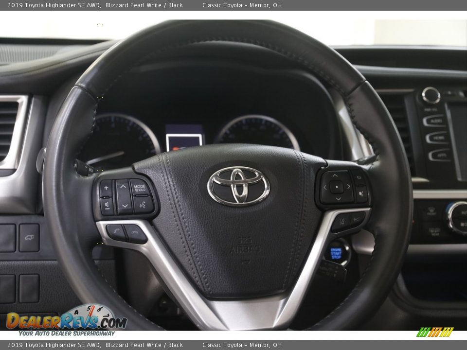 2019 Toyota Highlander SE AWD Blizzard Pearl White / Black Photo #7