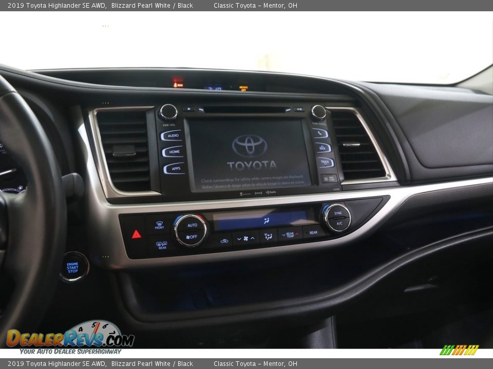 2019 Toyota Highlander SE AWD Blizzard Pearl White / Black Photo #9