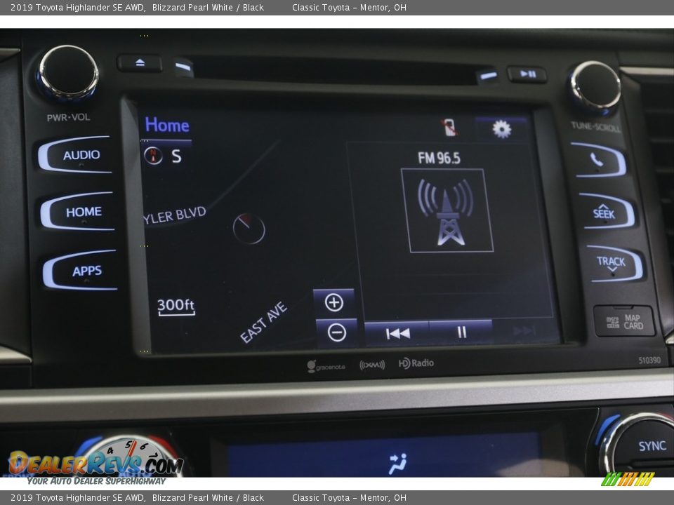 2019 Toyota Highlander SE AWD Blizzard Pearl White / Black Photo #10