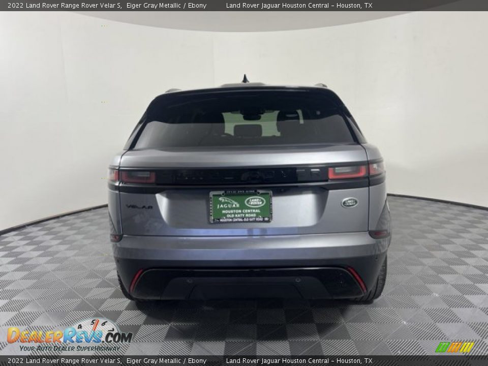 2022 Land Rover Range Rover Velar S Eiger Gray Metallic / Ebony Photo #7