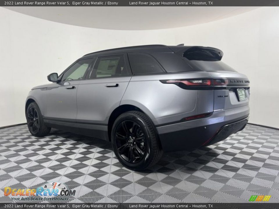 2022 Land Rover Range Rover Velar S Eiger Gray Metallic / Ebony Photo #10