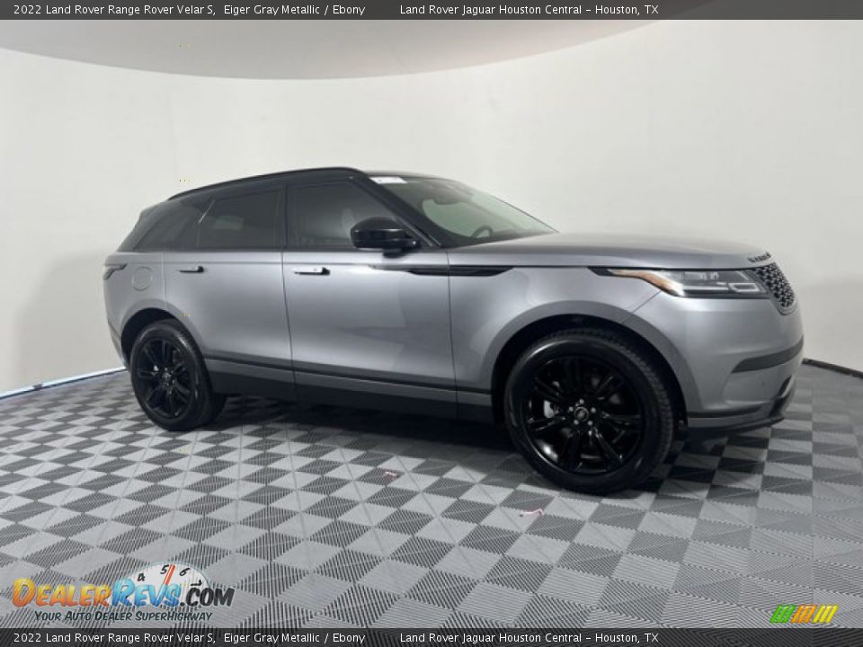 2022 Land Rover Range Rover Velar S Eiger Gray Metallic / Ebony Photo #11