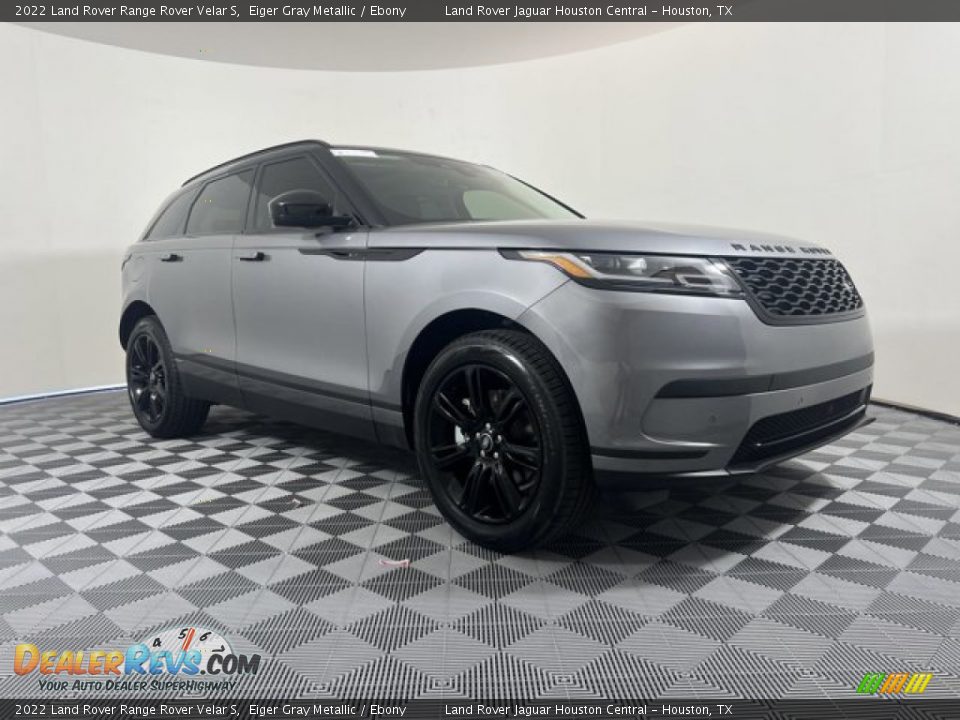 2022 Land Rover Range Rover Velar S Eiger Gray Metallic / Ebony Photo #12