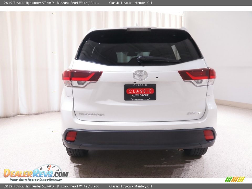 2019 Toyota Highlander SE AWD Blizzard Pearl White / Black Photo #21
