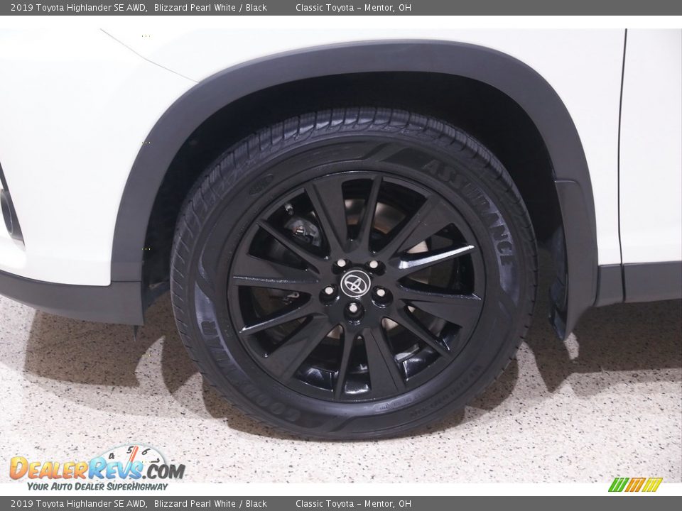2019 Toyota Highlander SE AWD Blizzard Pearl White / Black Photo #23