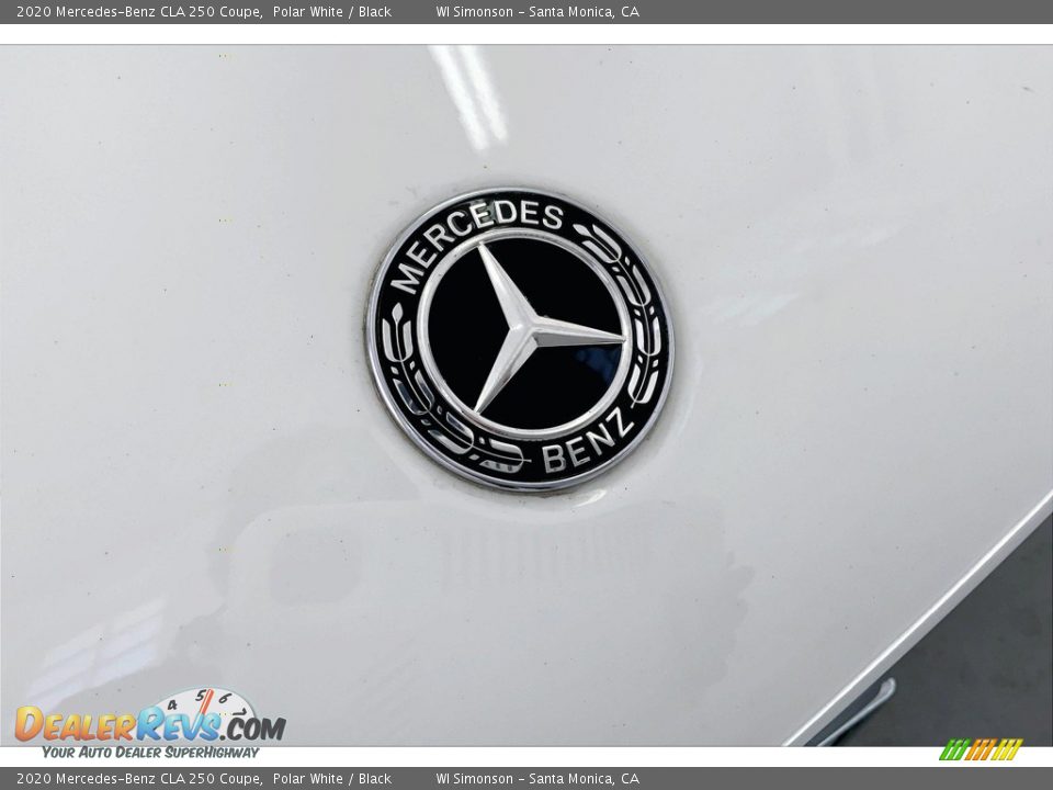 2020 Mercedes-Benz CLA 250 Coupe Polar White / Black Photo #30