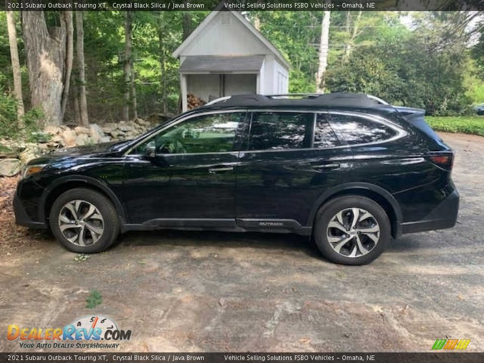 2021 Subaru Outback Touring XT Crystal Black Silica / Java Brown Photo #3