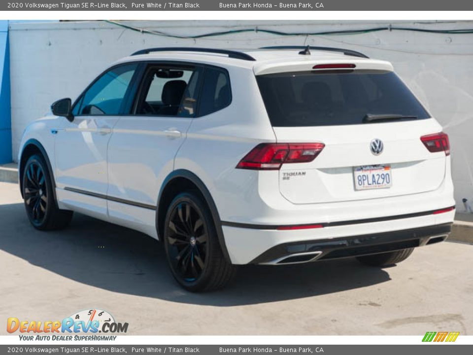 2020 Volkswagen Tiguan SE R-Line Black Pure White / Titan Black Photo #2