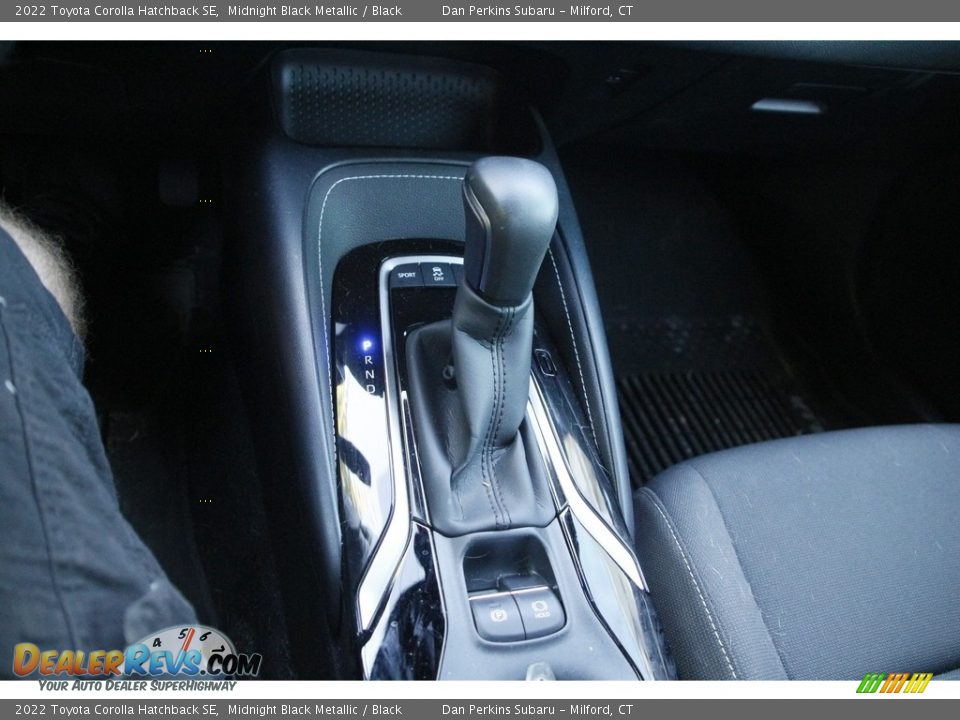 2022 Toyota Corolla Hatchback SE Midnight Black Metallic / Black Photo #20
