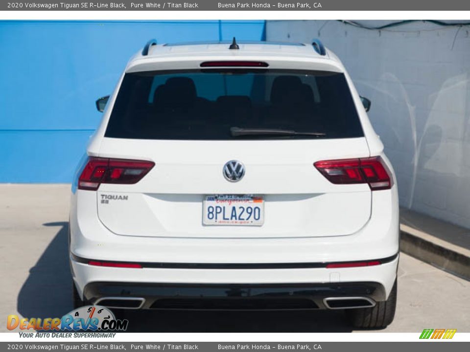 2020 Volkswagen Tiguan SE R-Line Black Pure White / Titan Black Photo #9