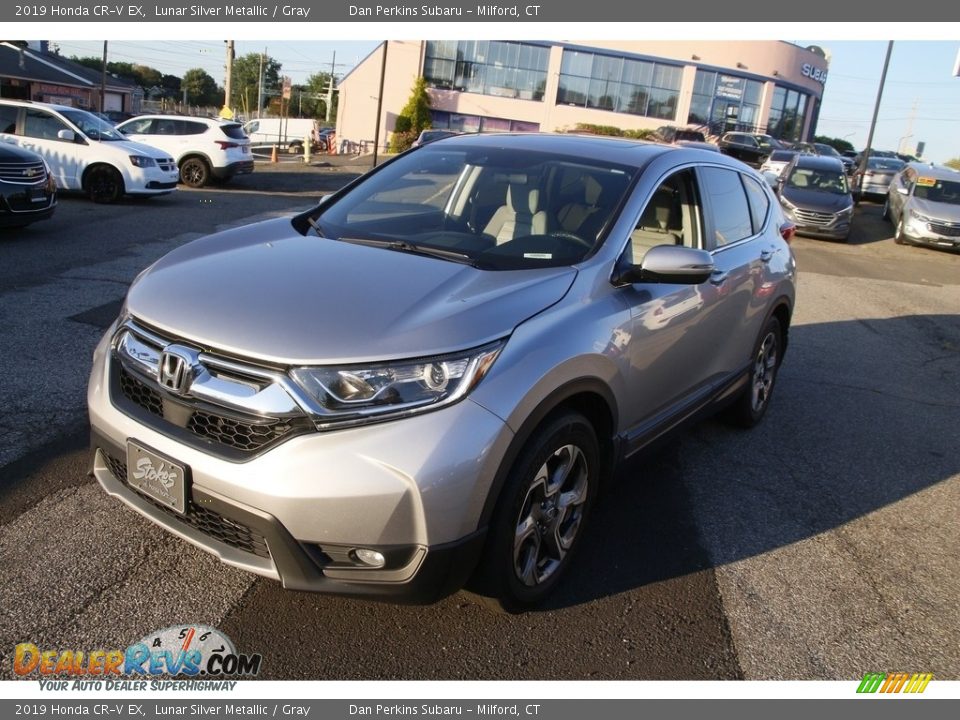 2019 Honda CR-V EX Lunar Silver Metallic / Gray Photo #1