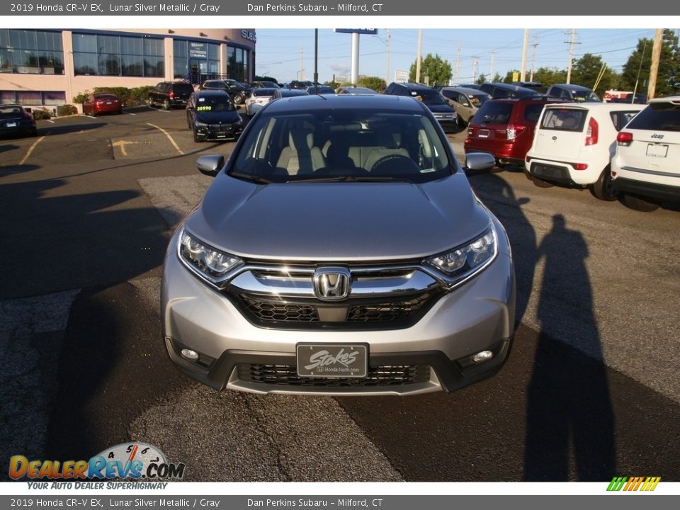 2019 Honda CR-V EX Lunar Silver Metallic / Gray Photo #2