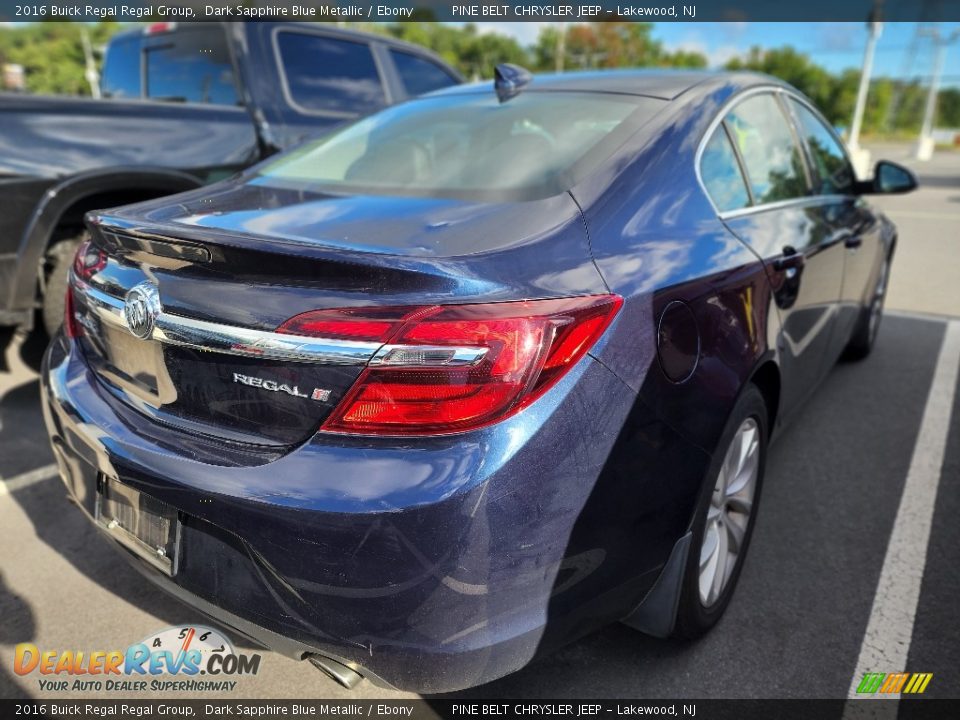 2016 Buick Regal Regal Group Dark Sapphire Blue Metallic / Ebony Photo #5