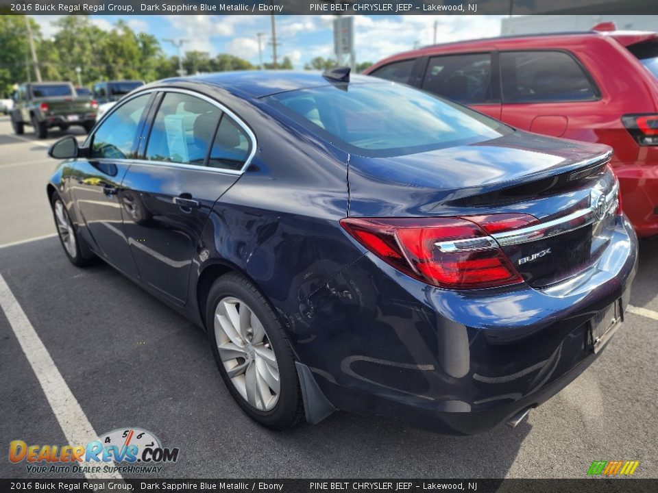 2016 Buick Regal Regal Group Dark Sapphire Blue Metallic / Ebony Photo #6