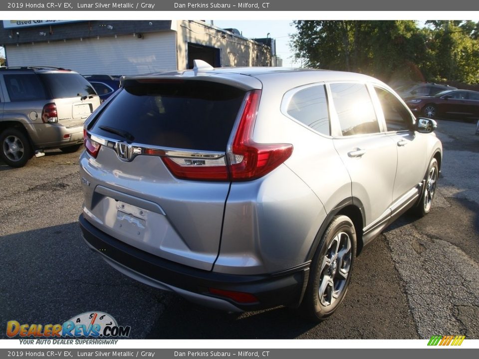 2019 Honda CR-V EX Lunar Silver Metallic / Gray Photo #5