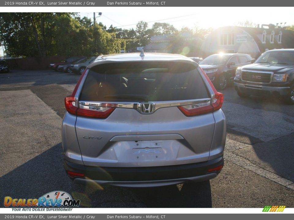 2019 Honda CR-V EX Lunar Silver Metallic / Gray Photo #6