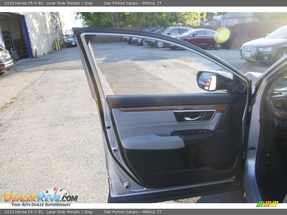 2019 Honda CR-V EX Lunar Silver Metallic / Gray Photo #9