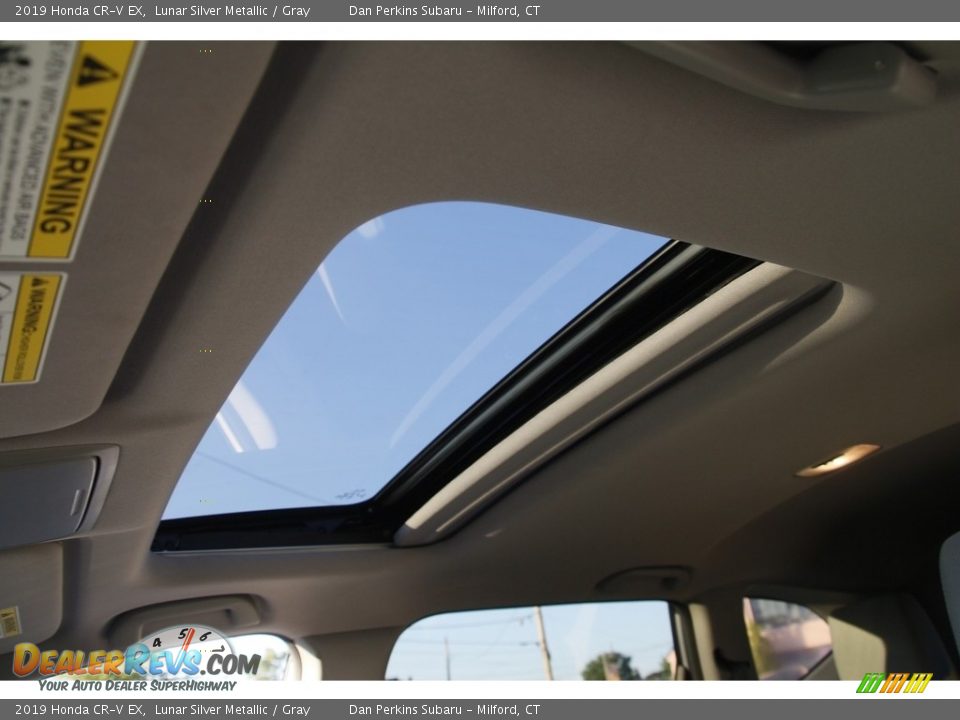 2019 Honda CR-V EX Lunar Silver Metallic / Gray Photo #11