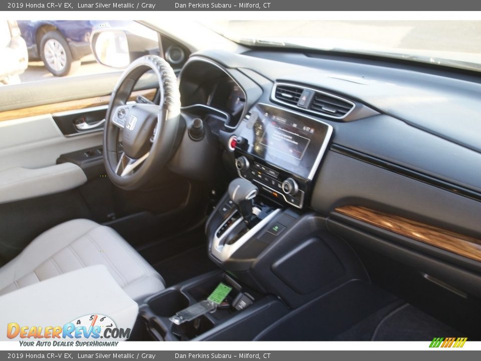 2019 Honda CR-V EX Lunar Silver Metallic / Gray Photo #16